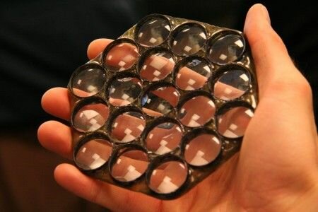 Fabriquer une lentille plénoptique