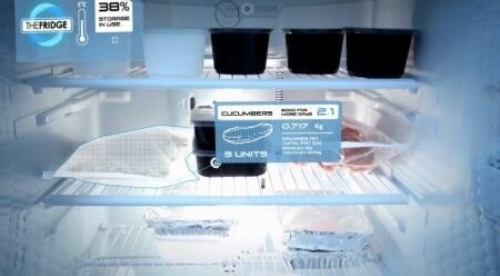 Analyse du frigo en réalité augmentée