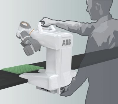 Petit robot industriel transportable